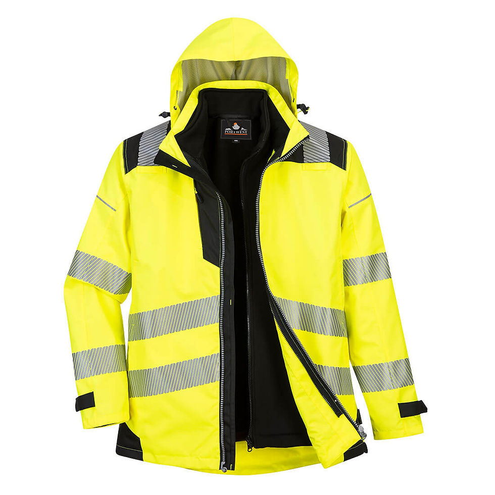PW3 Hi-Vis 3-in-1 Jacket - PW365