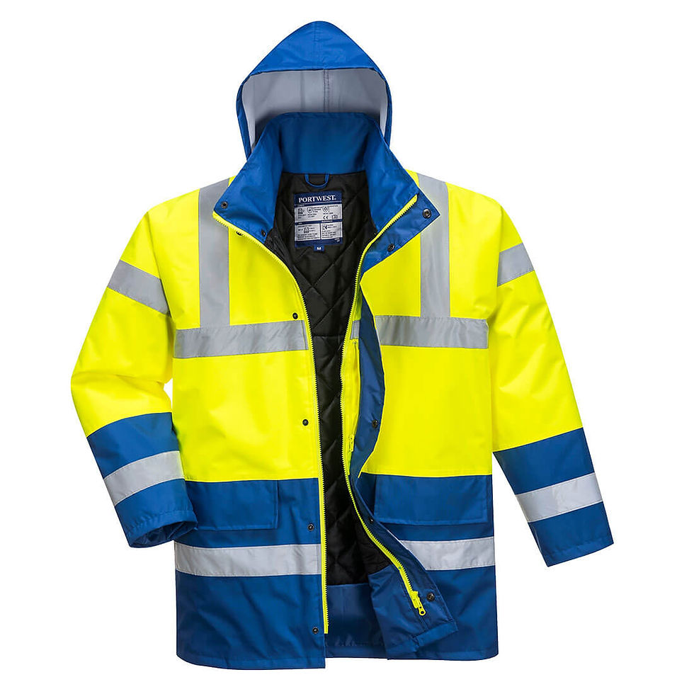 Thumbnail: Hi-Vis Contrast Winter Traffic Jacket - S466
