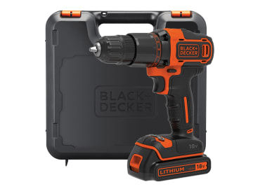Thumbnail: Black & Decker 2 Gear Combi Drill 18V 1 x 1.5Ah Li-ion