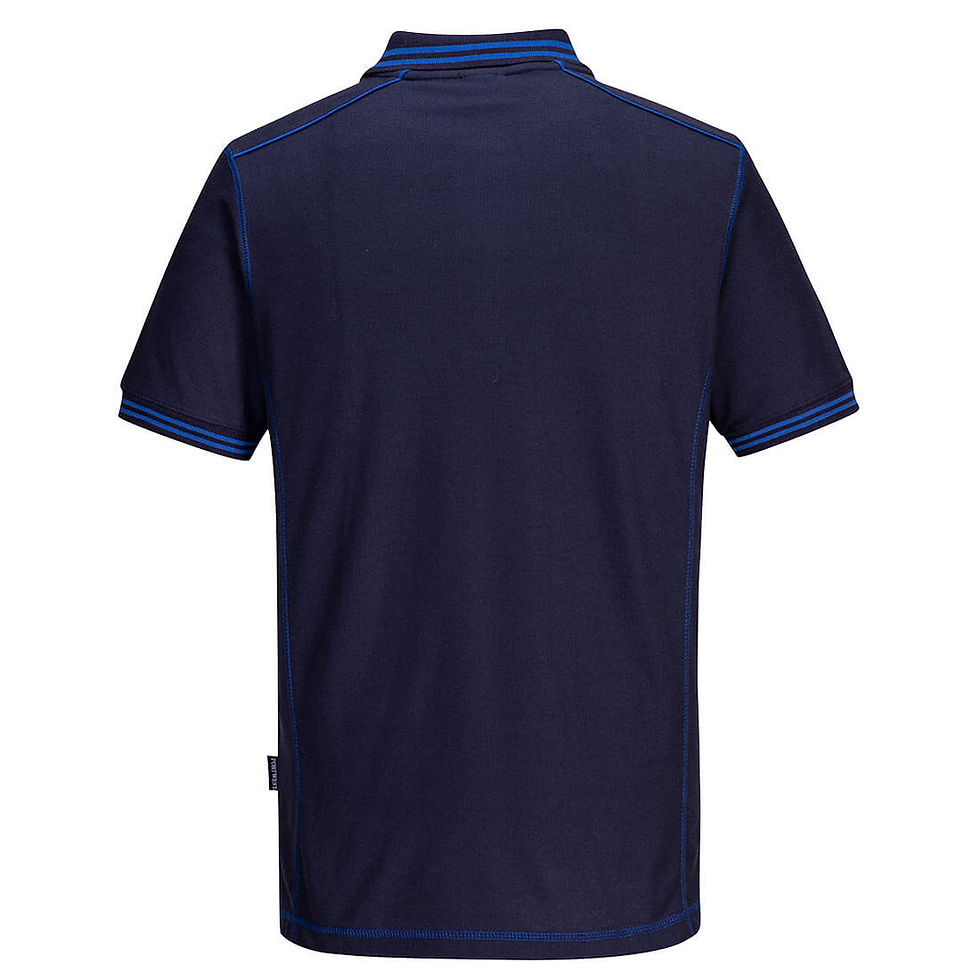 Thumbnail: Essential Two Tone Polo Shirt - B218