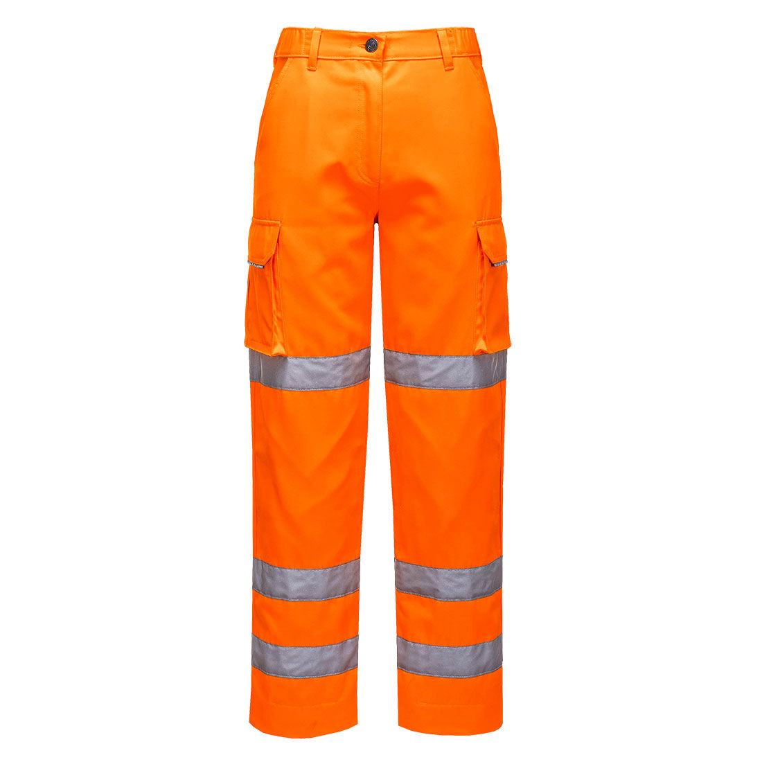 Hi-Vis Women's Three Band Work Trousers - LW71