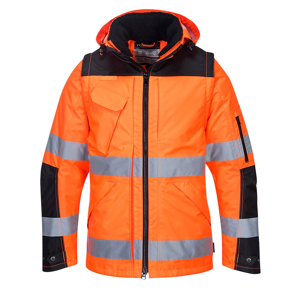 Hi-Vis 3-in-1 Contrast Winter Pro Jacket - C469