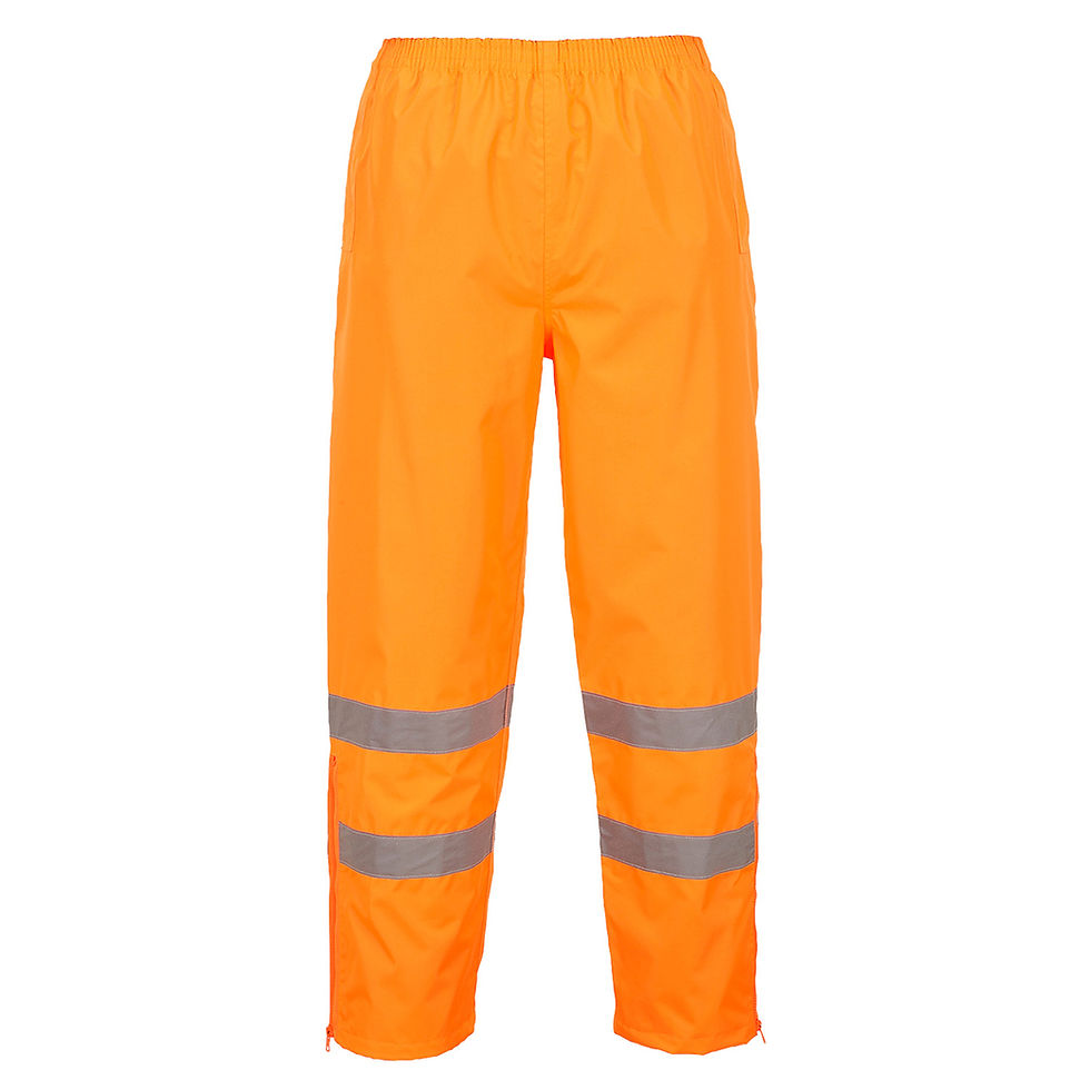 Thumbnail: Hi-Vis Breathable Rain Trousers - S487