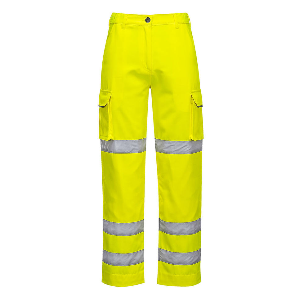 Thumbnail: Hi-Vis Women's Three Band Work Trousers - LW71