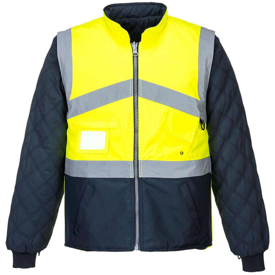 Hi-Vis Breathable 2-in-1 Contrast Reversible Jacket - S769