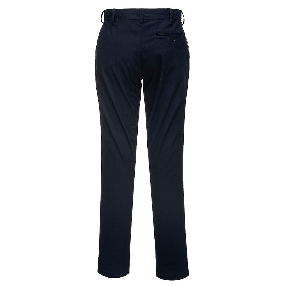 Thumbnail: WX2 Eco Women's Stretch Slim Chino Trousers - S235