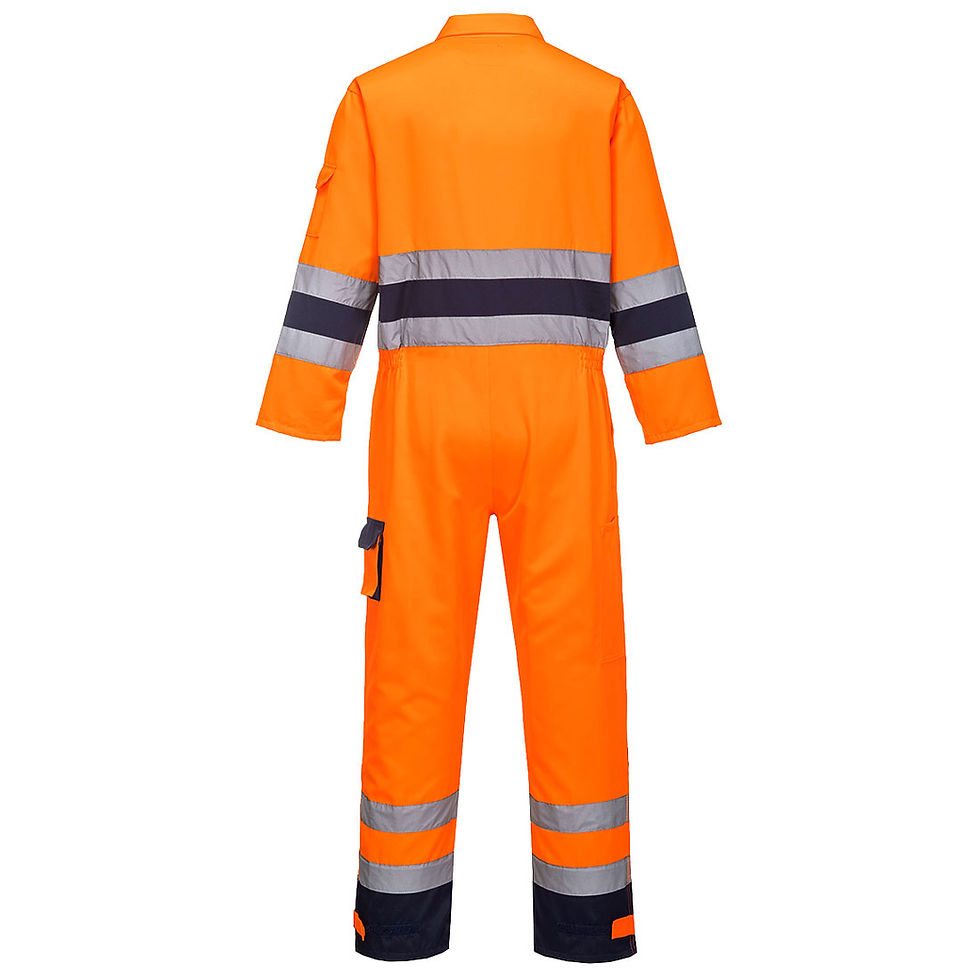 Thumbnail: Nantes Hi-Vis Contrast Work Coverall - TX55