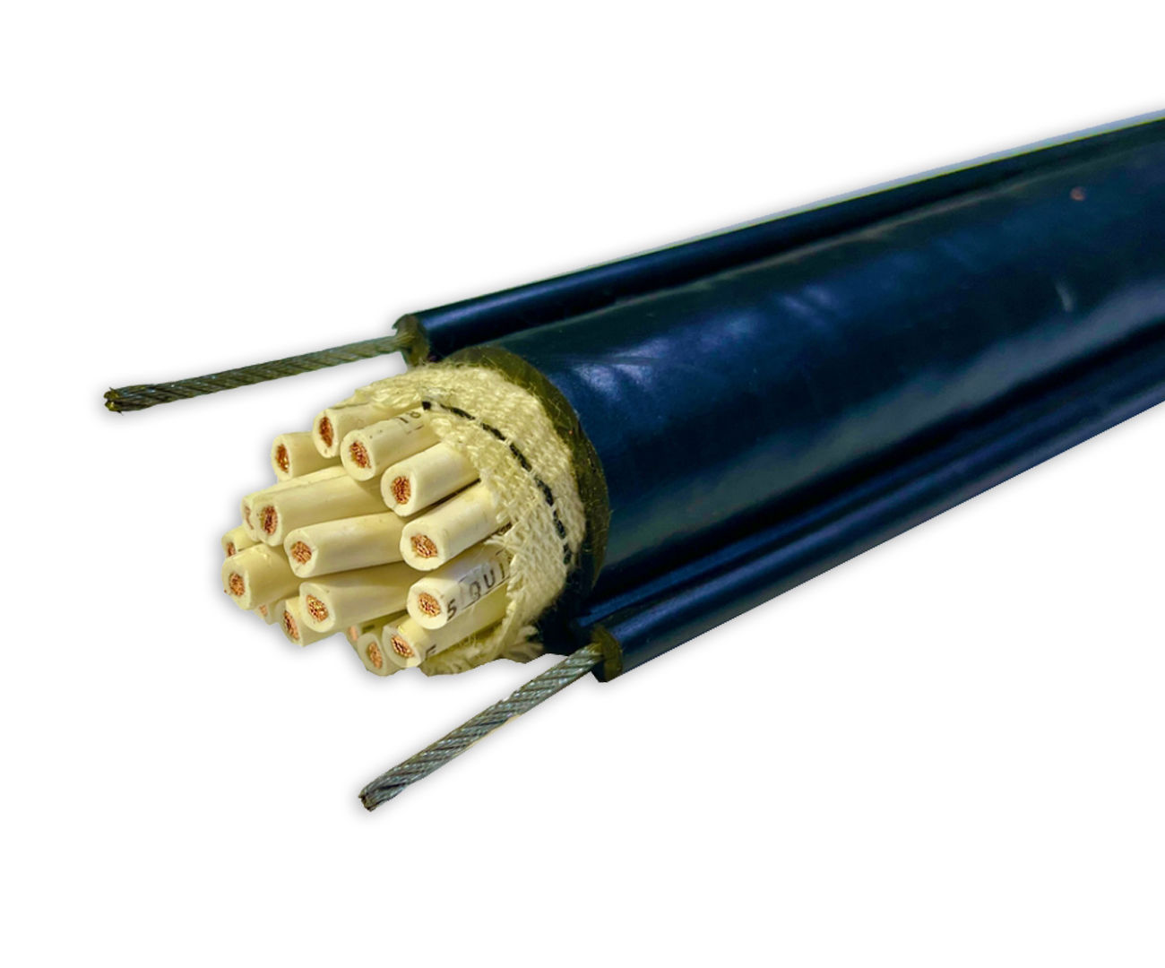 CABLE AUTOSOPORTADO DE PVC A 60 °C, 90 °C Y DE TPR A 105 °C 600 V