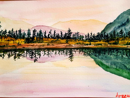 Watercolour Landscape