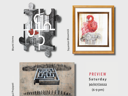 Tao Art Gallery opens new exhibition with an Artist Trio