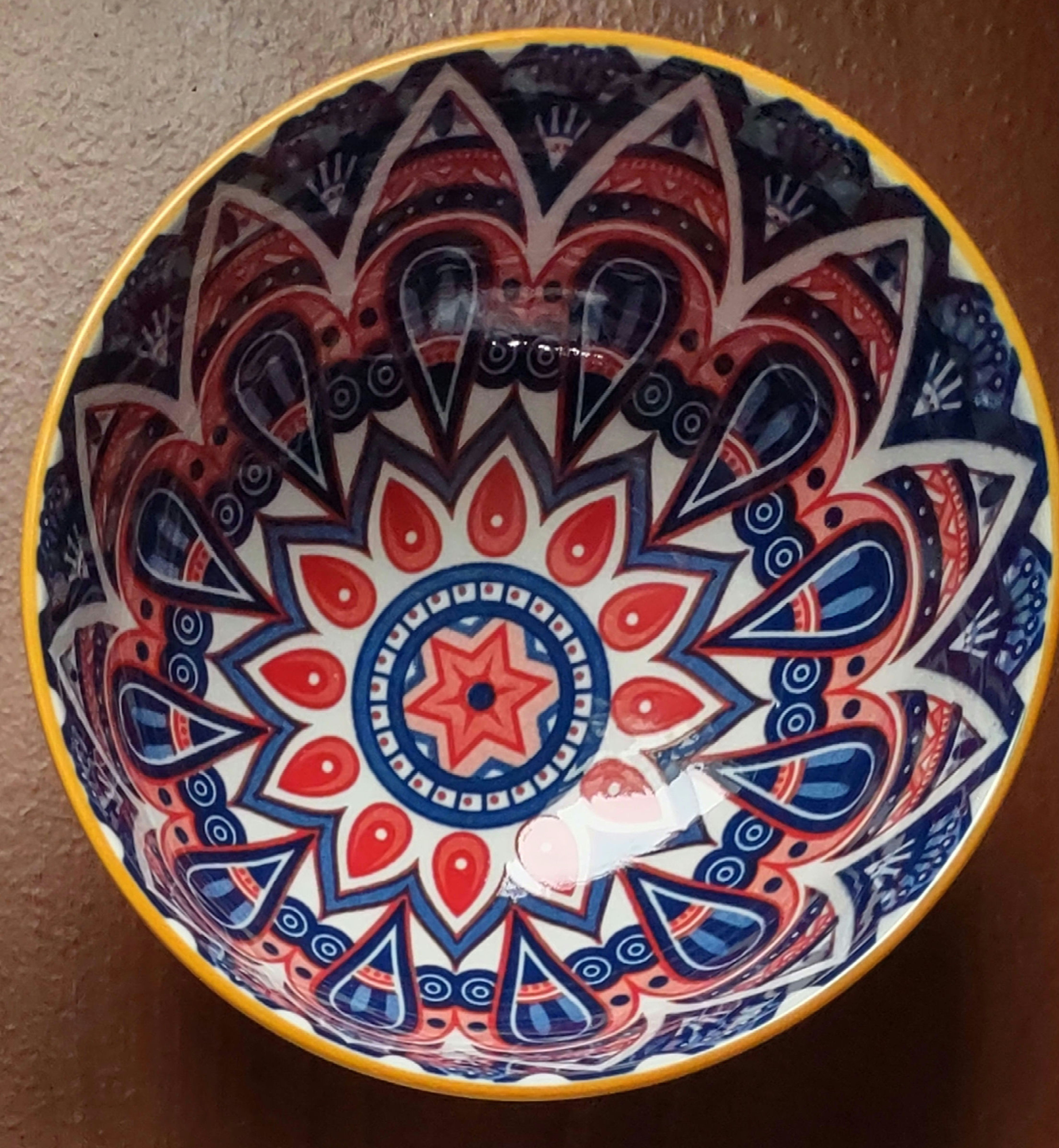 Small Red Offering Bowl 