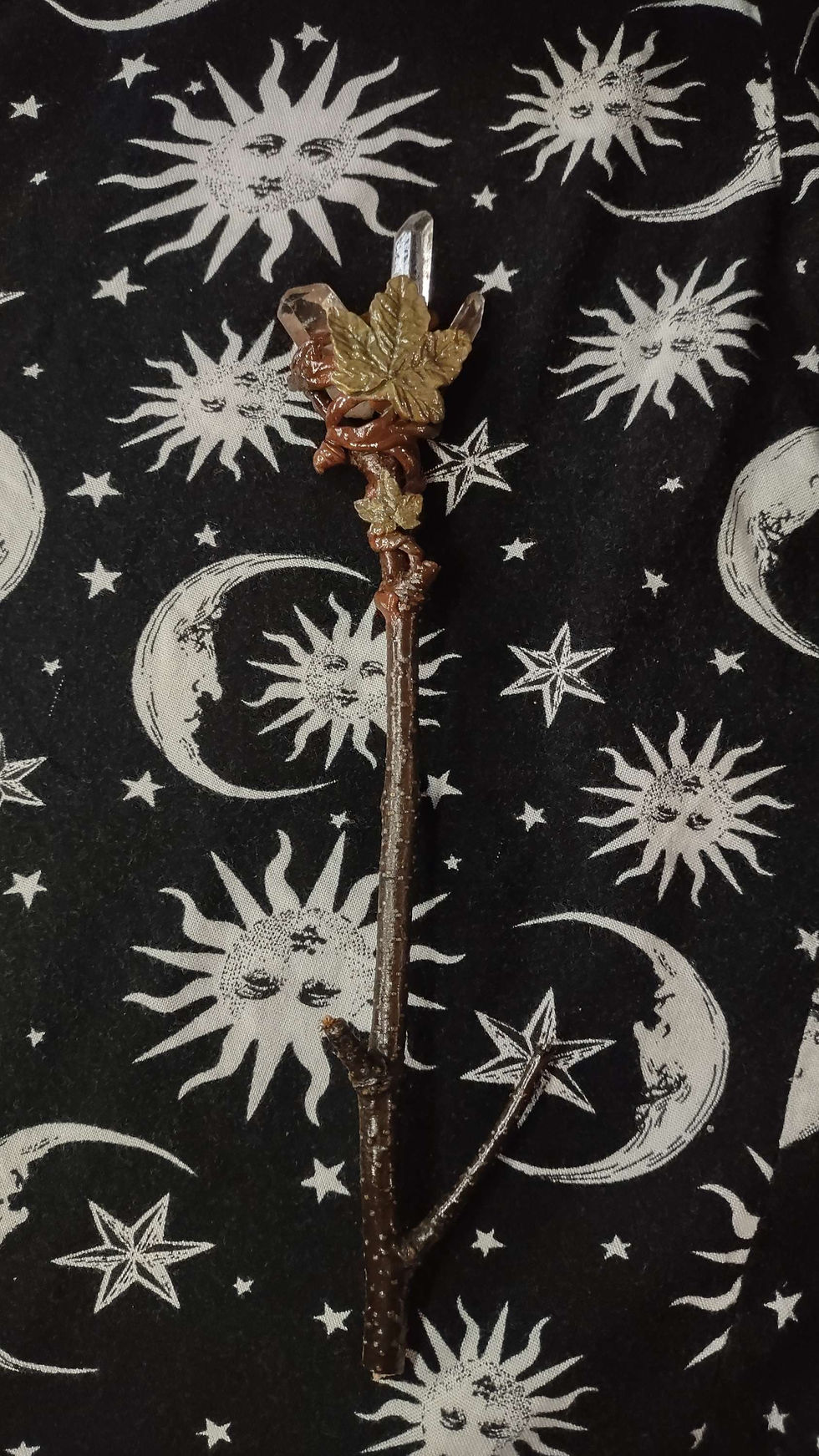 Thumbnail: Maplebirch Spring Quartzington (Meditation Wand)