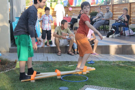 משחק מגלשי הליכה