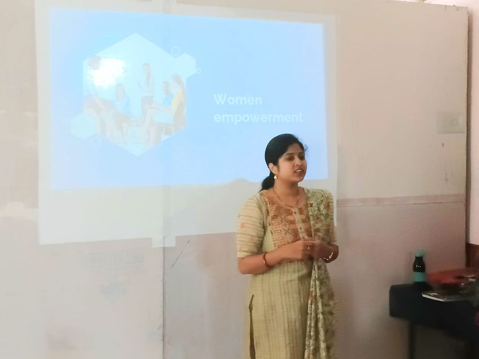 WOMEN EMPOWERMENT SESSIONS