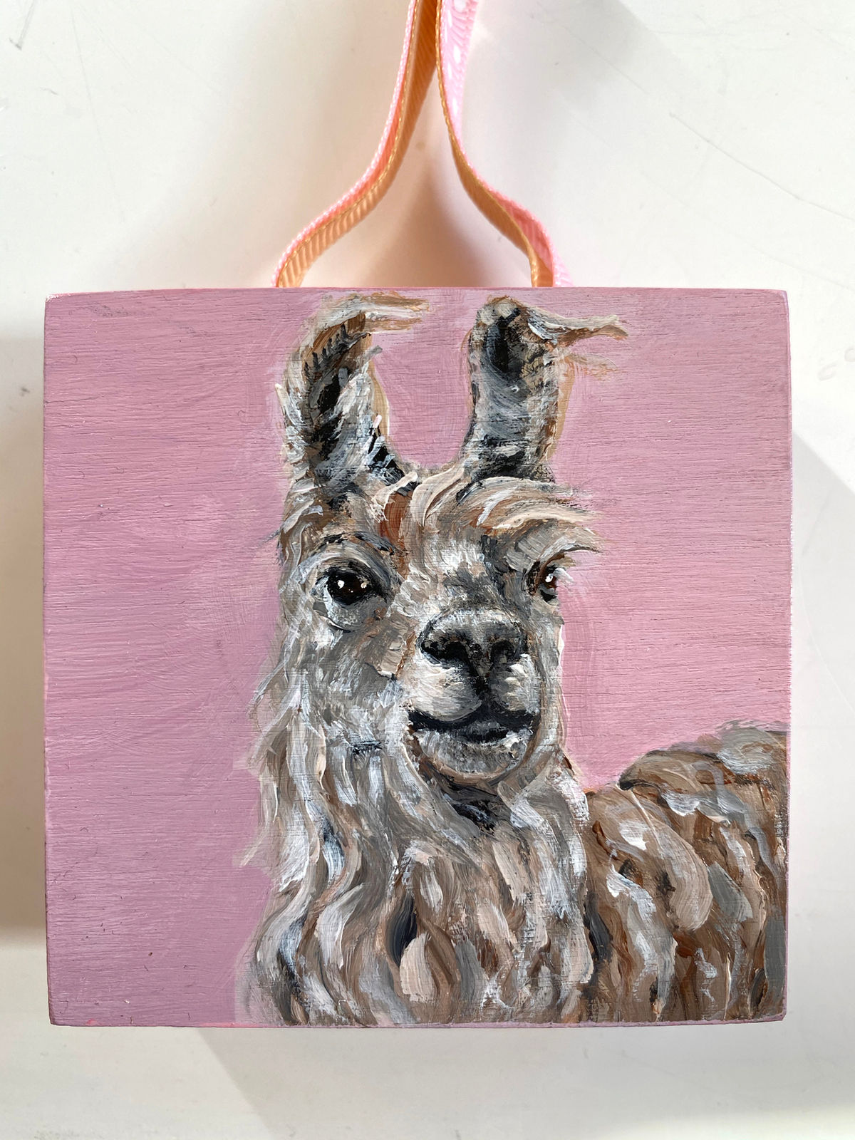 Llama on Pink