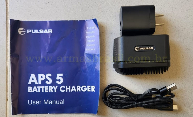 Carregador de baterias Pulsar modelo APS 5