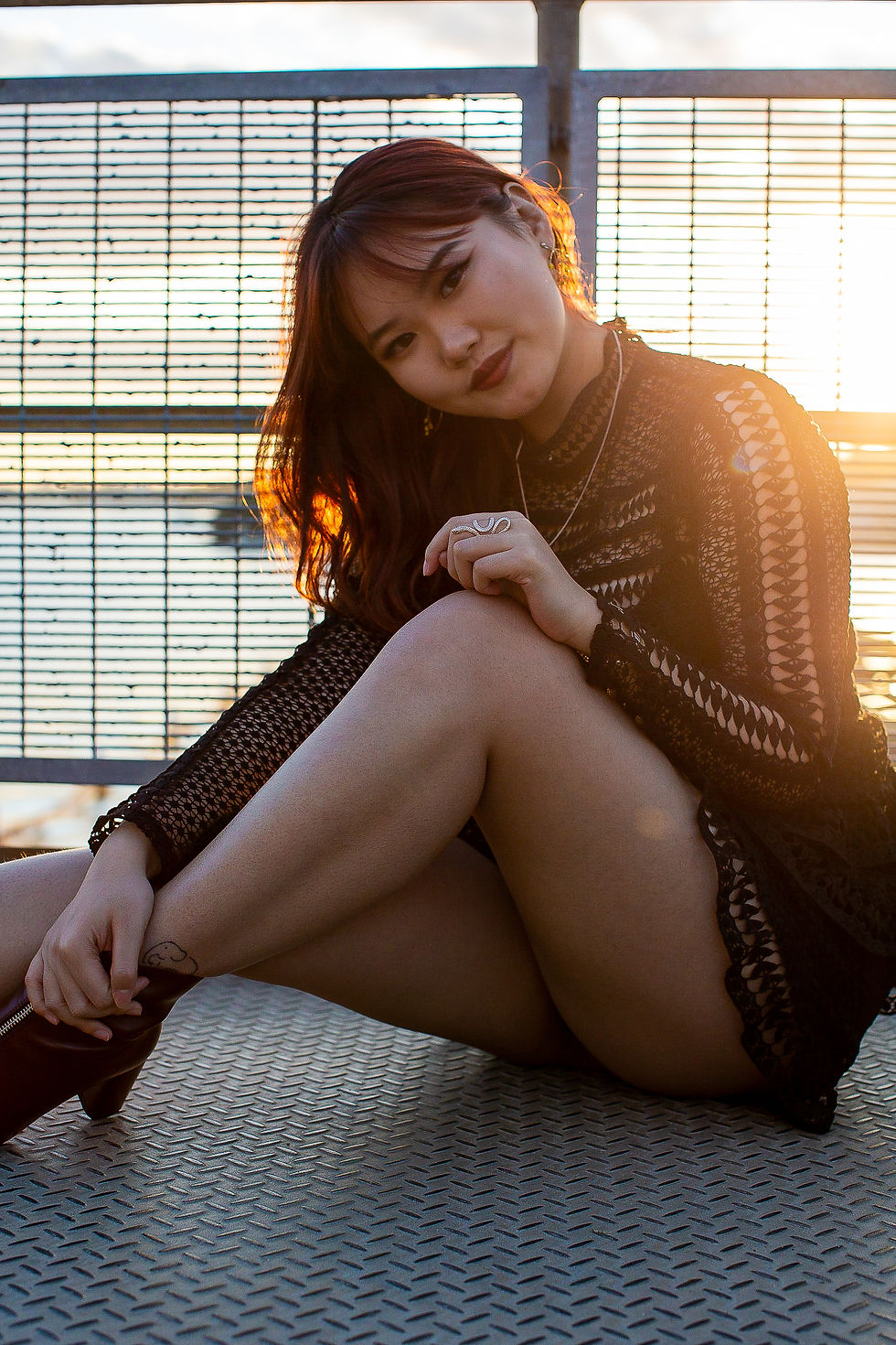 Winnie met us at Waverton for some golden hour sunset pics!   These will be used for her portfolio and socials. 