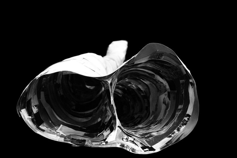 Self Portrait - Legs Inside Detail, Sculpture, 4’ x 2’ x 1.5’, 2012.