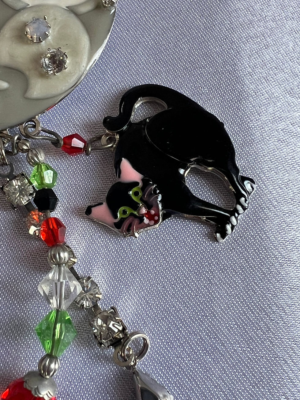 Thumbnail: Lunch at the Ritz-Witch and Moon Pin and Pendant