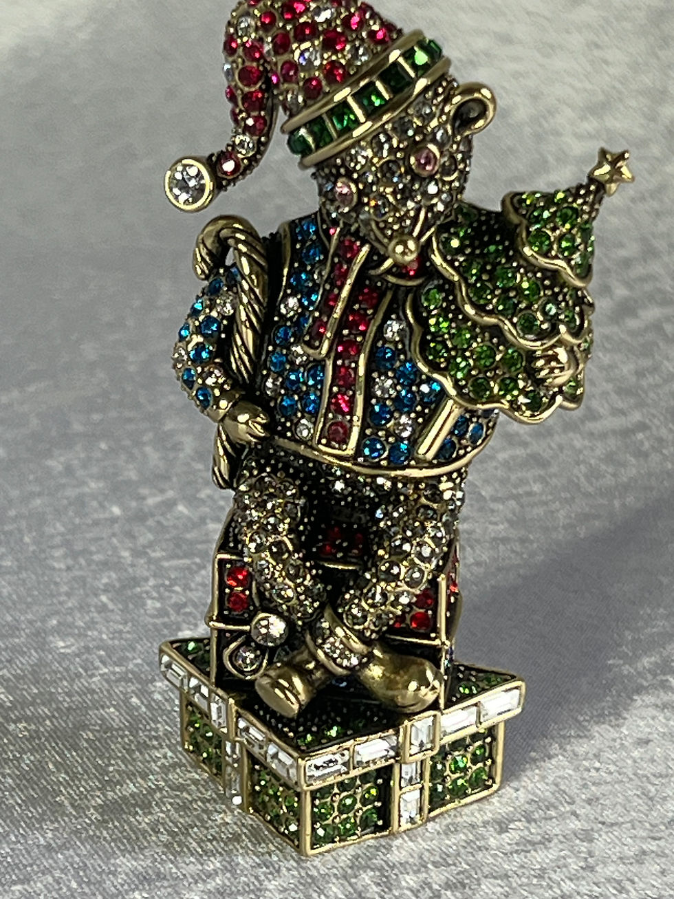 Heidi Daus "Santa's Little Helper" Brooch/Pin