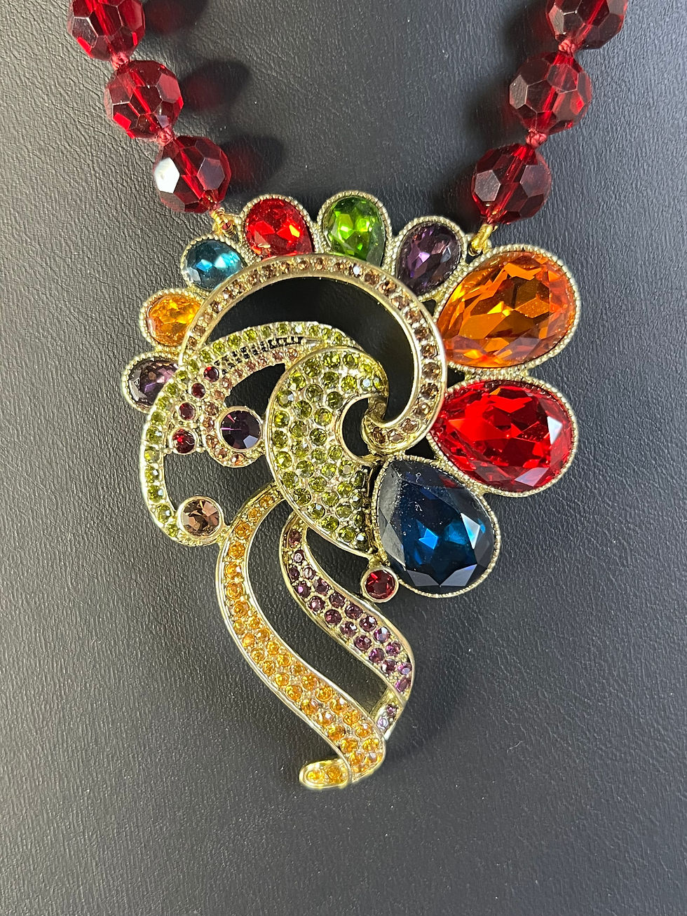 Heidi Daus "Night at the Opera" Crystal Necklace