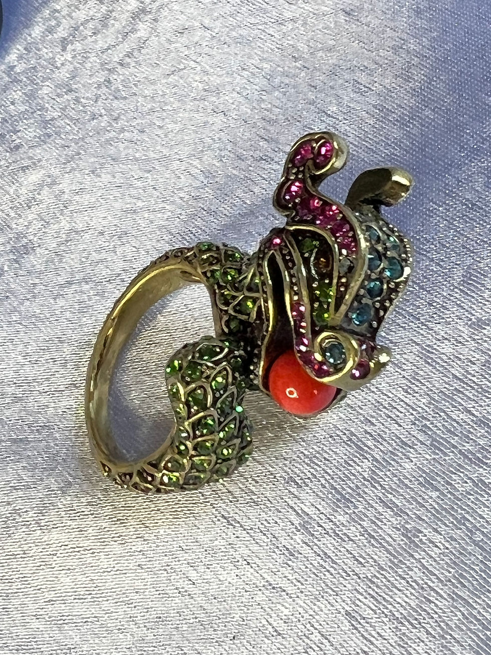 Thumbnail: Heidi Daus "Power Presence" Dragon Ring 1