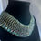 Thumbnail: Bridal Necklace with Blue Crystals / Cleopatra Neckpiece