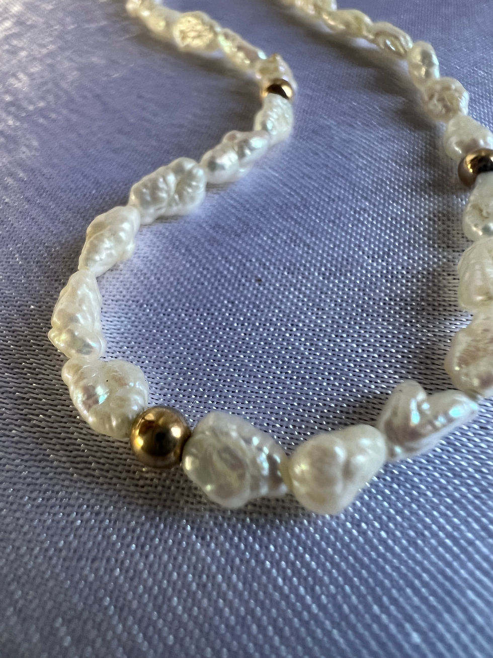 Thumbnail: Petite Freshwater Pearl Necklace with 2 Bracelets