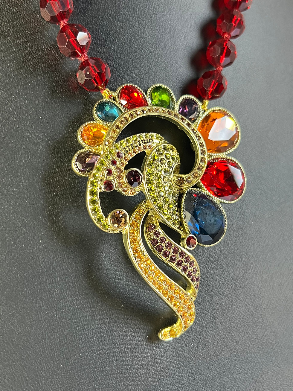 Thumbnail: Heidi Daus "Night at the Opera" Crystal Necklace