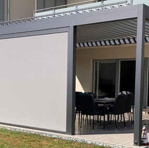 Lamellendächer, verschiebbare Lamellendächer, Lamellendach,