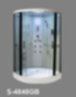 S-4848GB Large Walk-in Shower Room