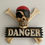 Thumbnail: Danger - Skull & Crossbones Door Sign