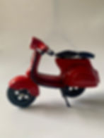 Thumbnail: Metal Moped - Red