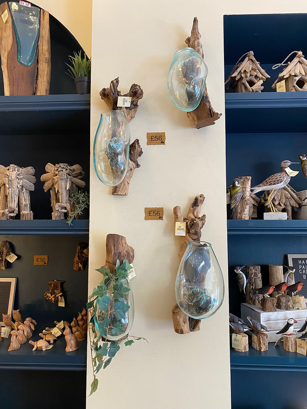 Thumbnail: Wall Hanging Glass Root Bowls 