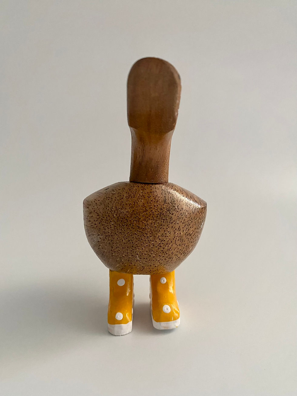 Thumbnail: Wooden Baby Ducklings - Yellow Boots