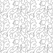 Oak Leaves and Acorns e2e pantograph