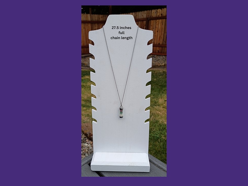 Thumbnail: Cancer Zodiac crystal necklace
