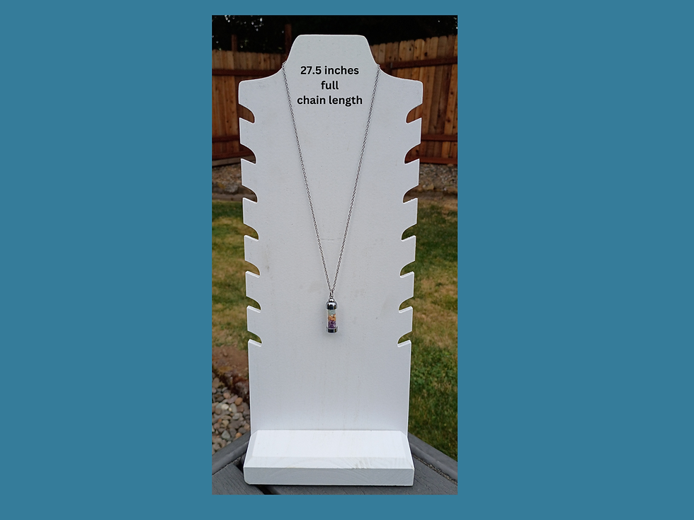 Thumbnail: Aries Zodiac crystal necklace