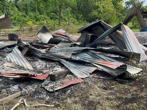 Sister Village fire leaves four homeless; family pleads for assistance to rebuild