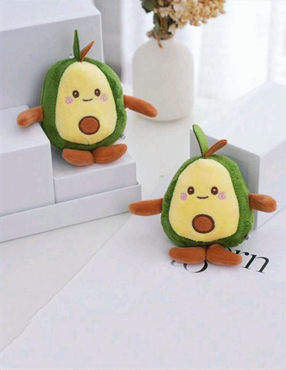 Avocado Plush Keychain