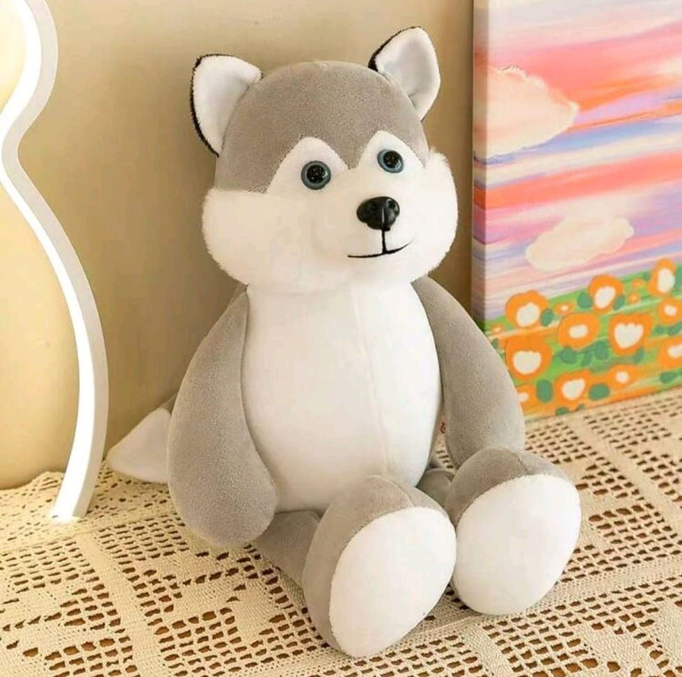 Thumbnail: 1pc Plush Jungle Animal Toys (28-38cm)