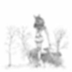 Drawing-Among Friends- Zebra-Porcupine