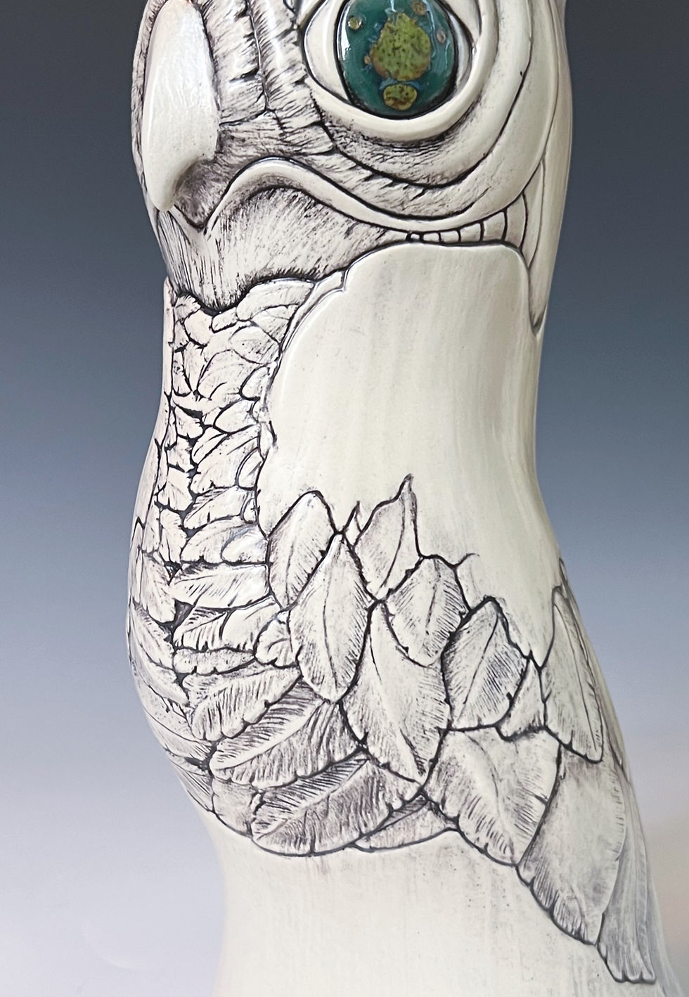Thumbnail: Ceramic Bird Vase