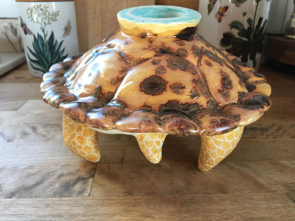 Thumbnail: Ceramic Turtle Bowl