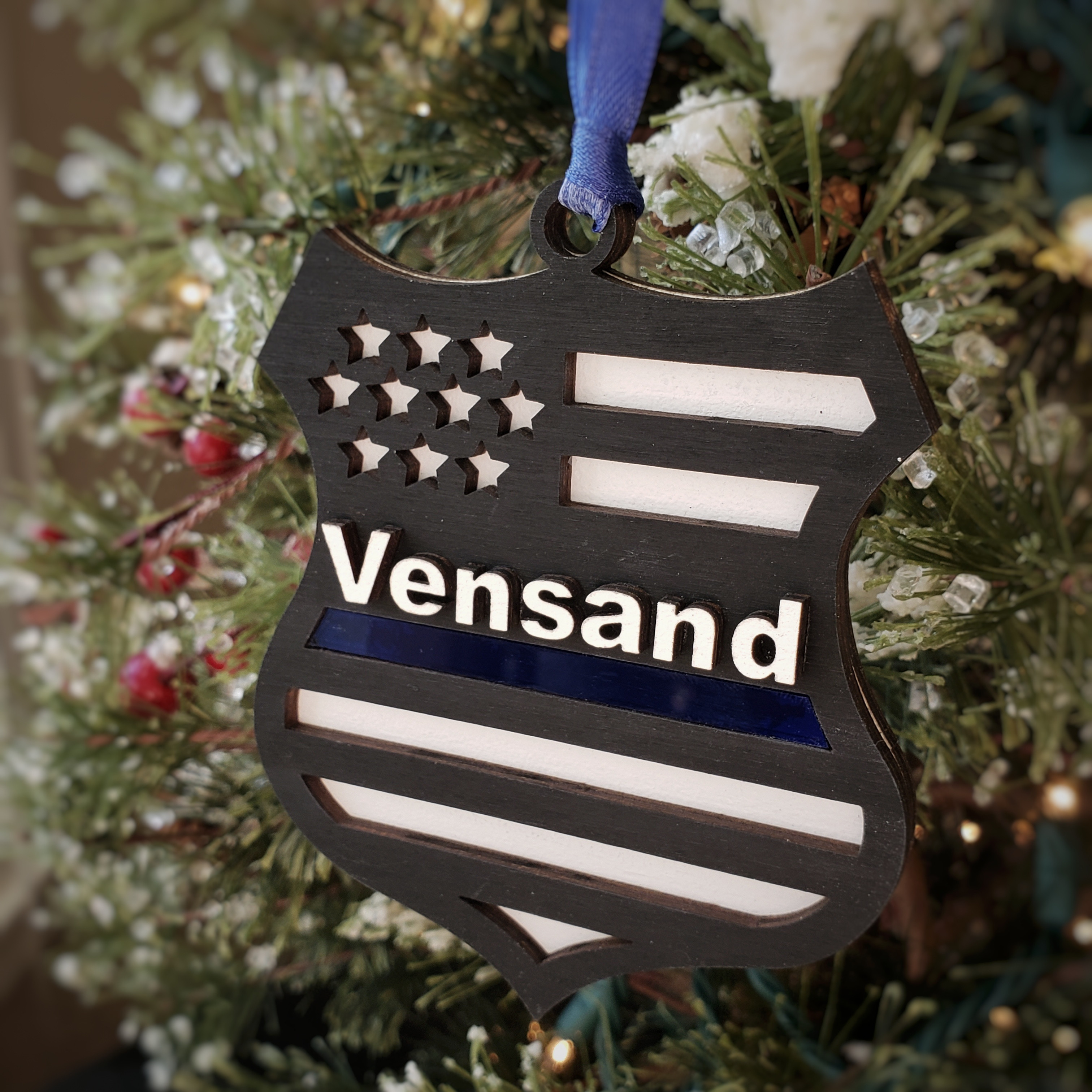 Police/Firefighter Ornament