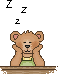 sleepy bear