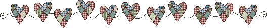 patchwork hearts