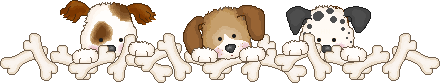 doggos with bones