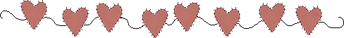 string of hearts