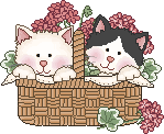 kitties in basket
